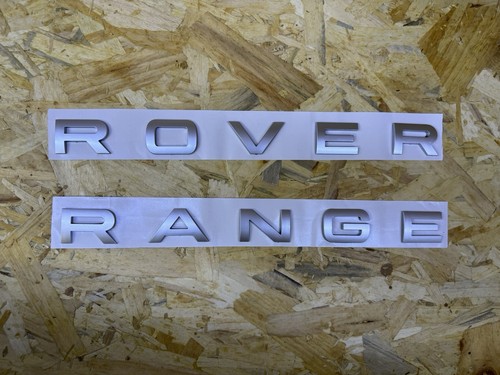 Scritta range rover grigio - 1,