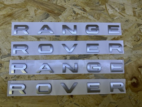 Scritte range rover grigio - x,