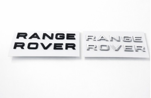 Scritta range rover emblema - emblema, 3d