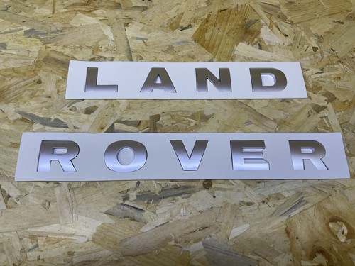Land rover scritta grigio - rover,
